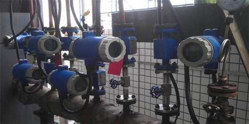 電磁流量計安裝現場